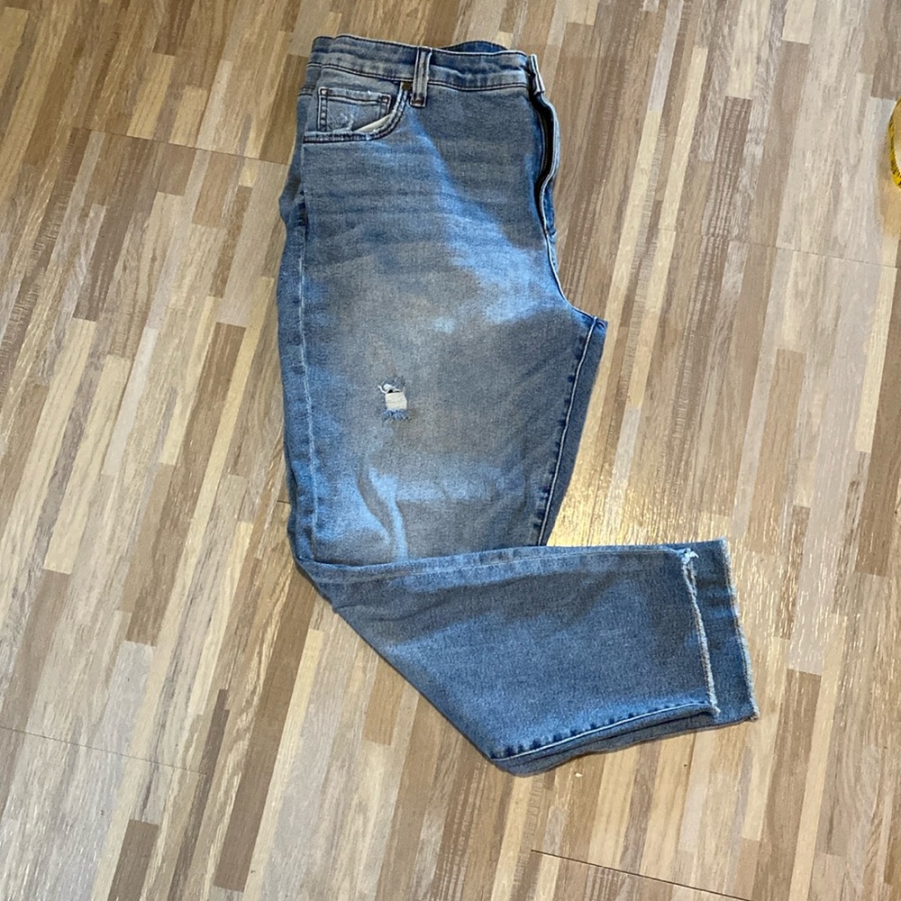 KUT From The Cloth ladies crop straight leg jeans, Size 18W. Very good c…